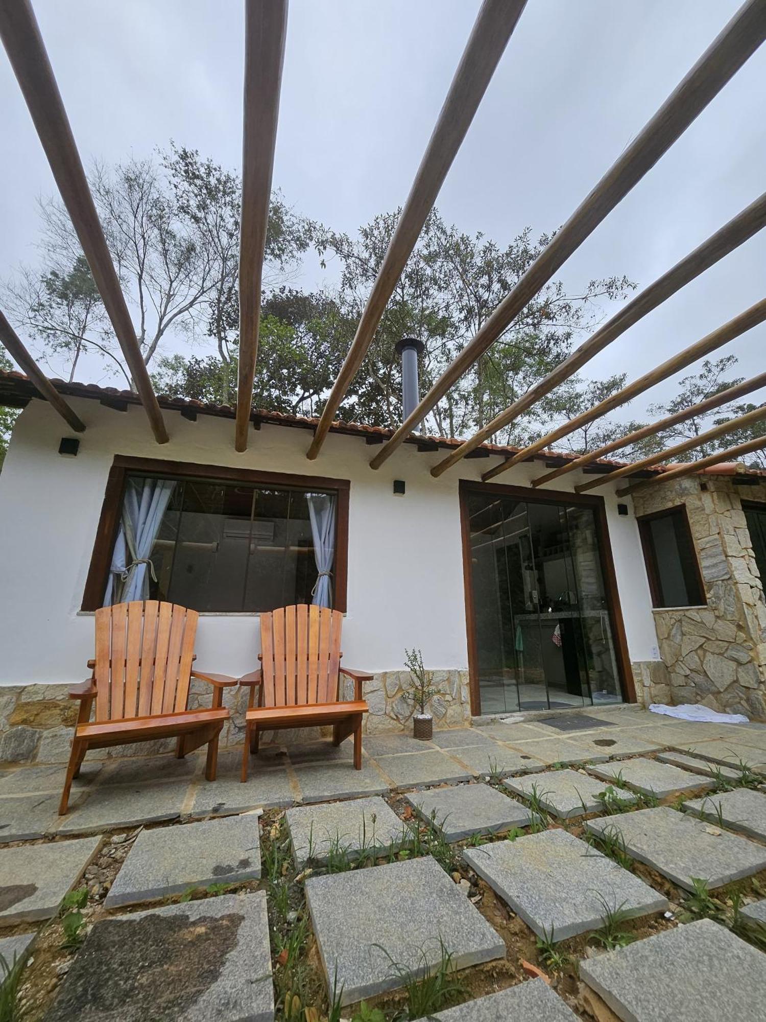 Casa Di Pedra Com Linda Vista Para Natureza - Miguel Pereira Εξωτερικό φωτογραφία
