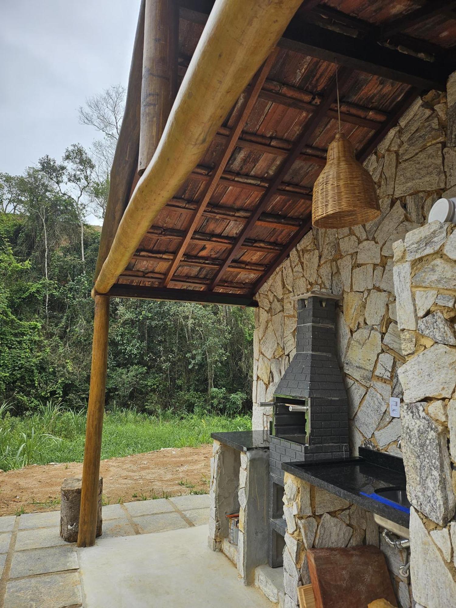 Casa Di Pedra Com Linda Vista Para Natureza - Miguel Pereira Εξωτερικό φωτογραφία