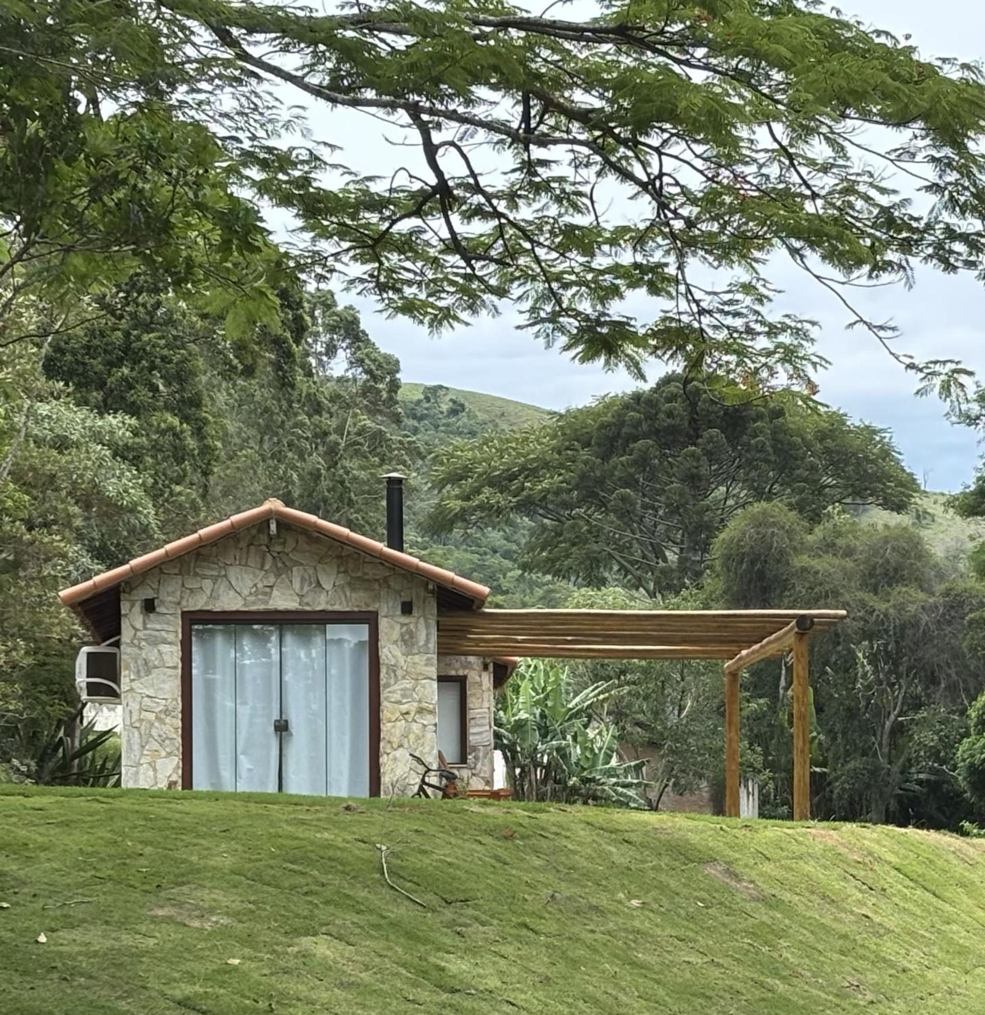 Casa Di Pedra Com Linda Vista Para Natureza - Miguel Pereira Εξωτερικό φωτογραφία